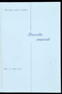 Dolci affetti. Madrigali a cinque voci di diversi eccel. musici di Roma. [C A T B Q]